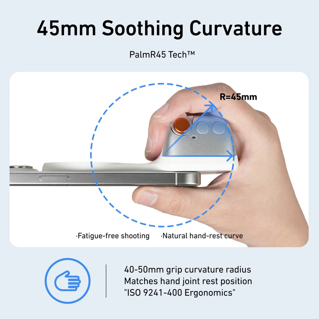 Magnetic Phone Camera Hand Grip