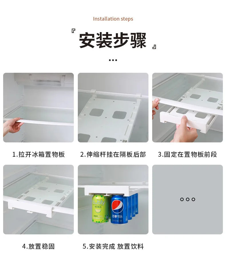 Hanging Storage Rack Can Organizer