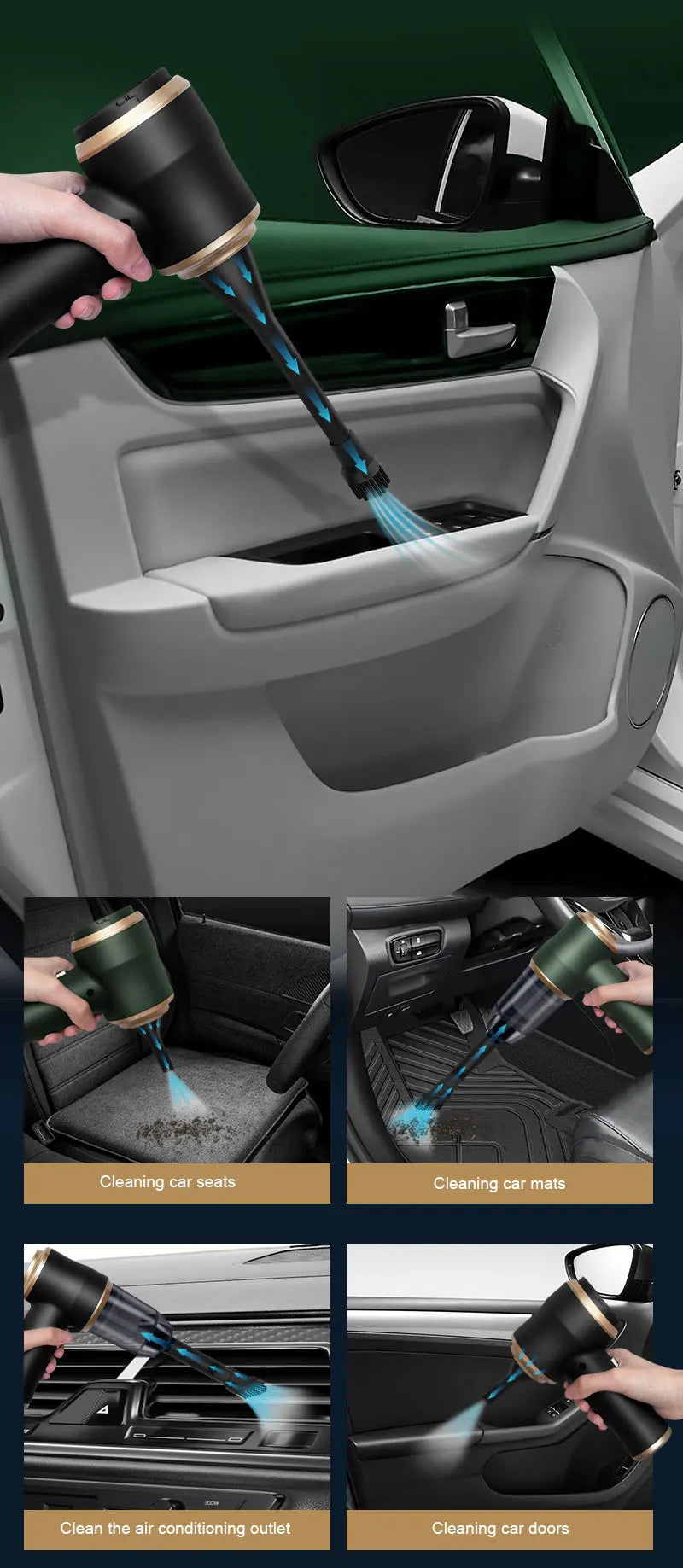 Portable Car Vacuum Cleaner