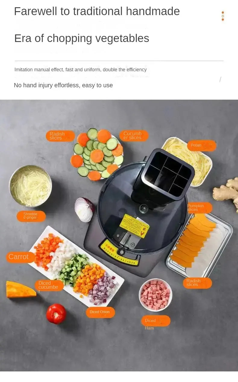 Commercial Vegetable Cutting Machine