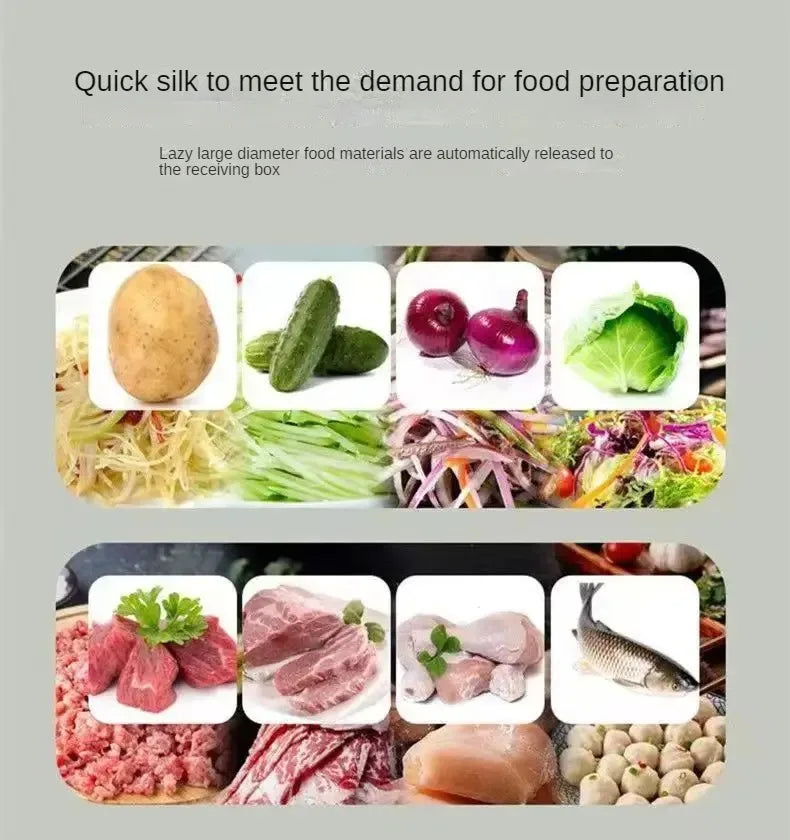 Commercial Vegetable Cutting Machine
