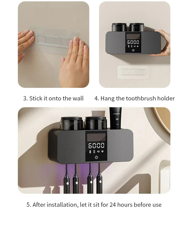 Sterilizing Toothbrush Holder