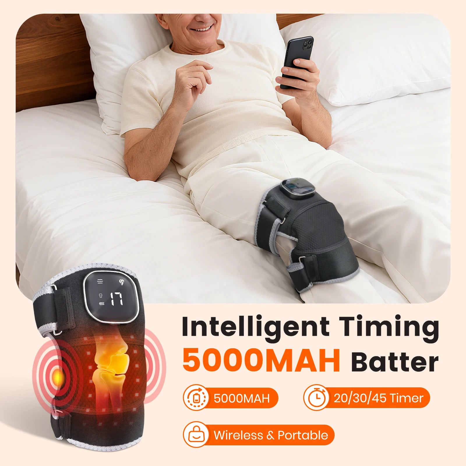Smart Electric Knee Massager
