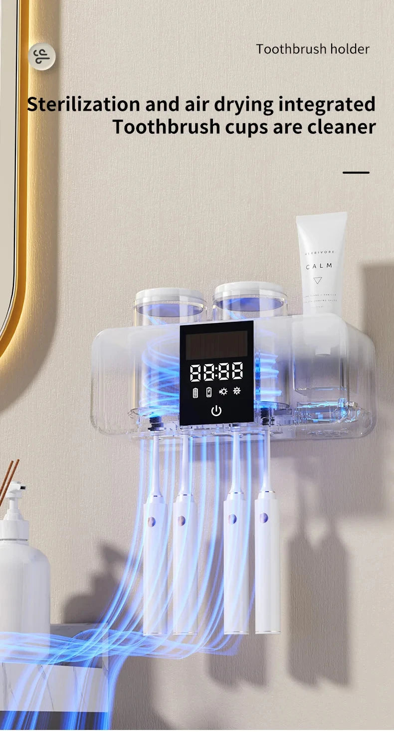 Sterilizing Toothbrush Holder