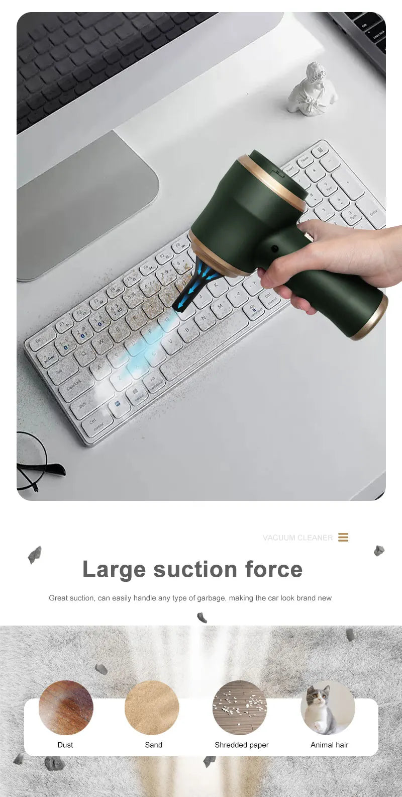 Portable Car Vacuum Cleaner