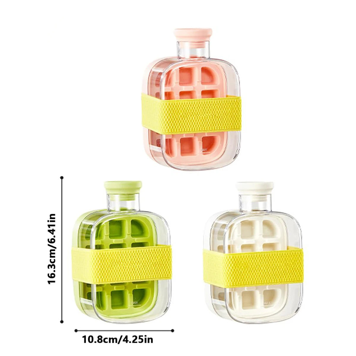 Ice Cube Maker Water Bottle