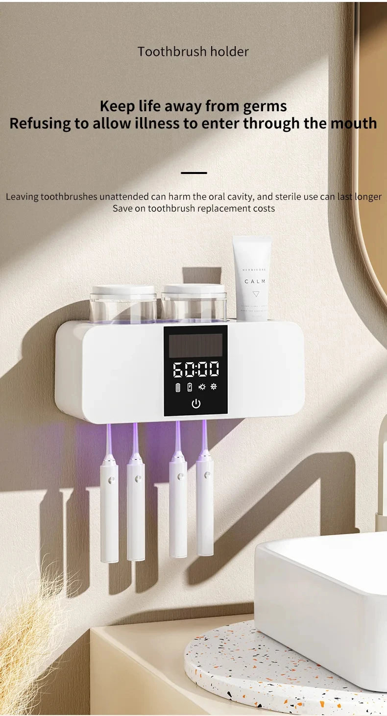 Sterilizing Toothbrush Holder