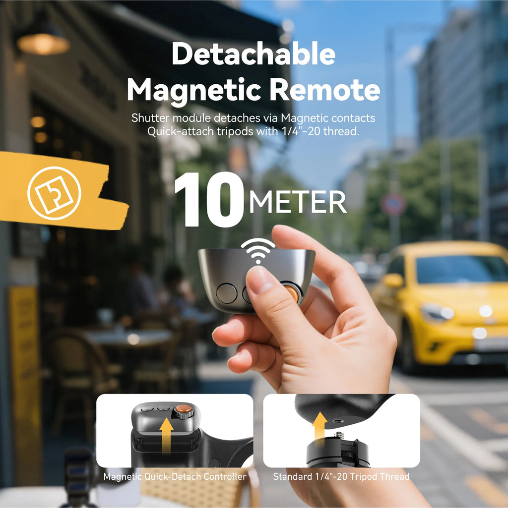 Magnetic Phone Camera Hand Grip