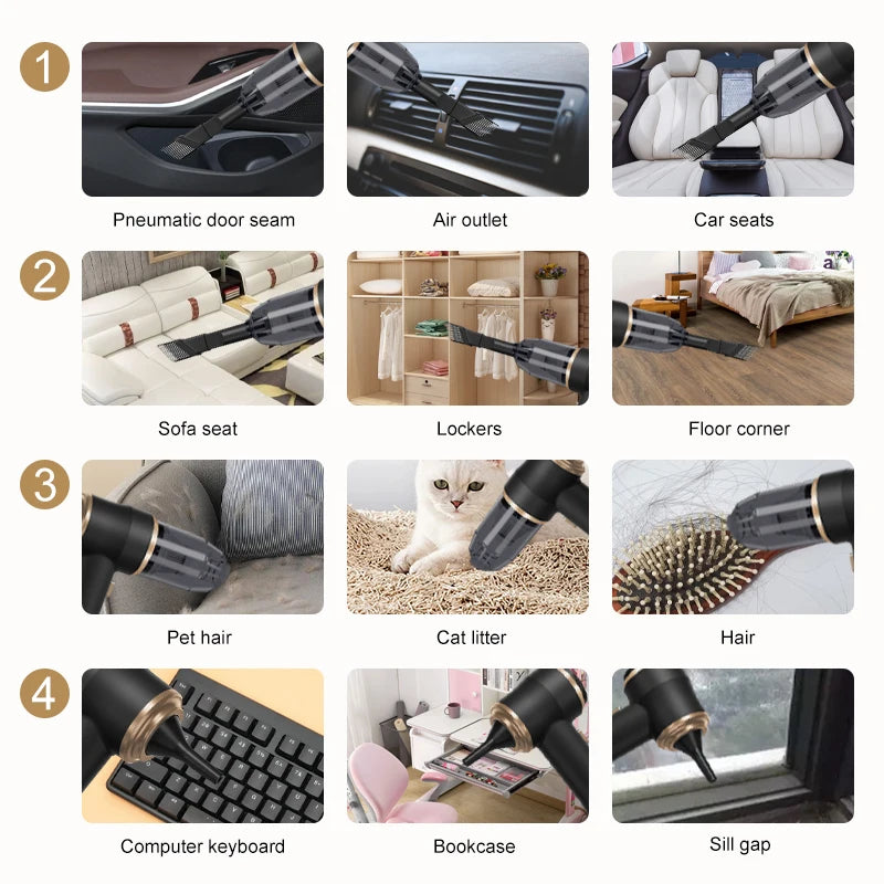Portable Car Vacuum Cleaner