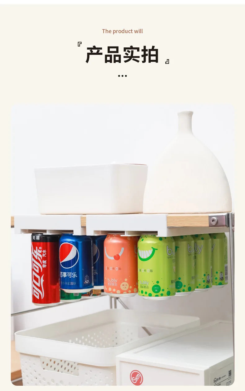Hanging Storage Rack Can Organizer