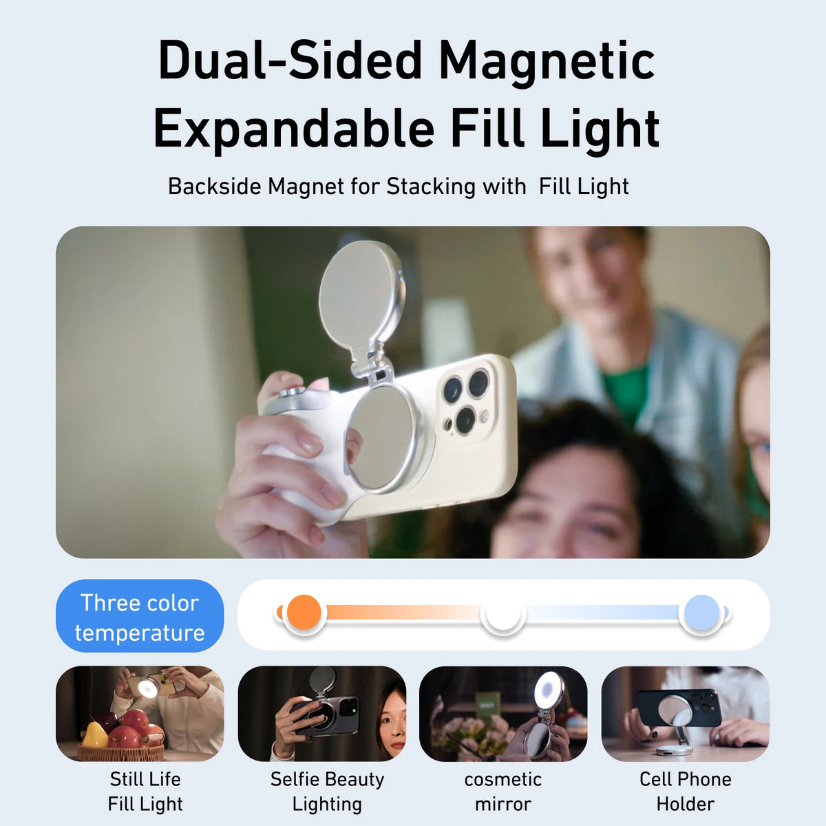Magnetic Phone Camera Hand Grip