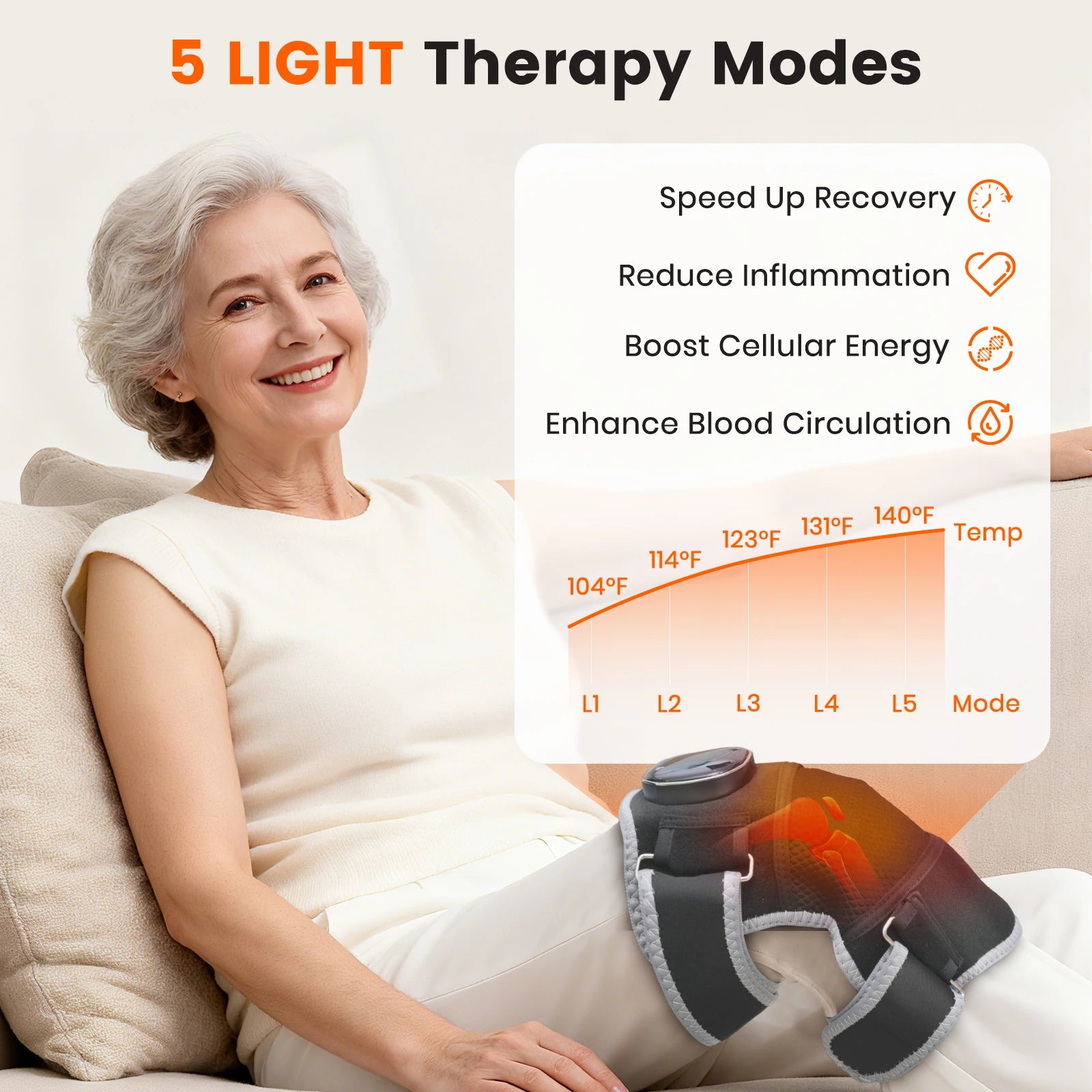 Smart Electric Knee Massager