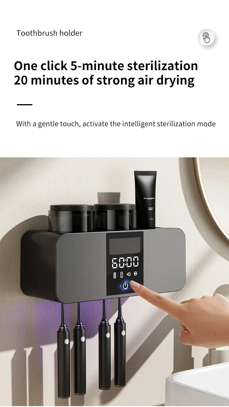 Sterilizing Toothbrush Holder