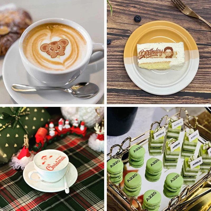 Print pen for coffee