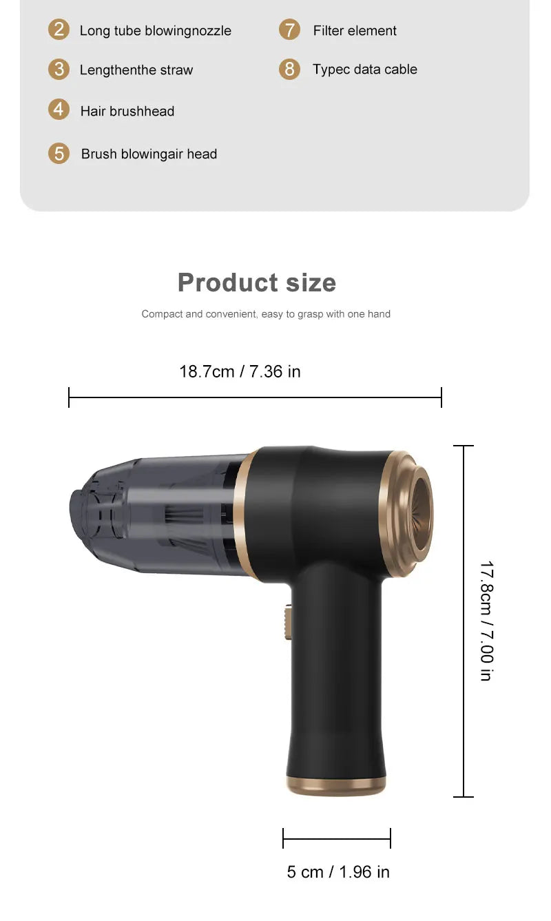 Portable Car Vacuum Cleaner